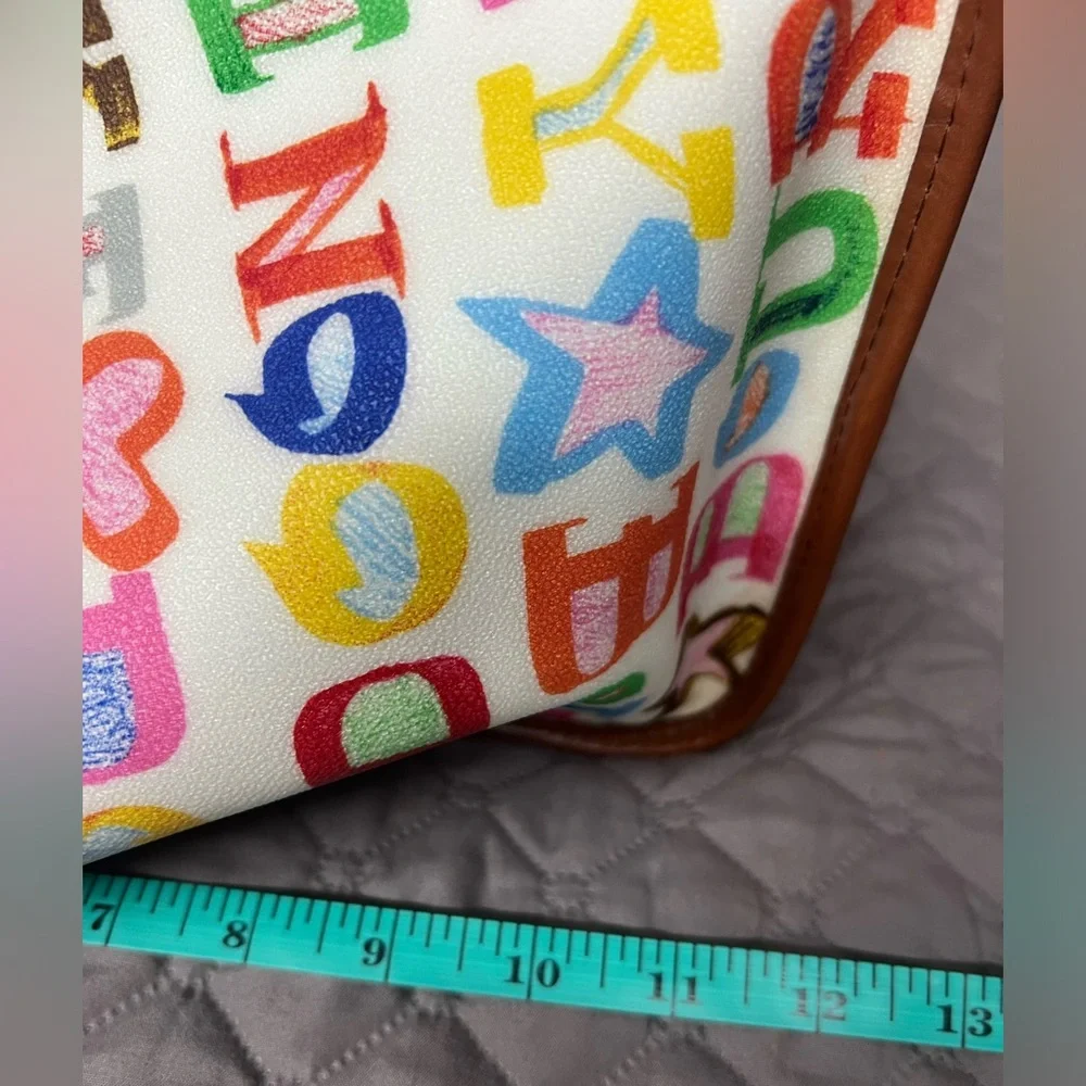 Dooney & Bourke Colorful Lettered Tote - Picture 6 of 10